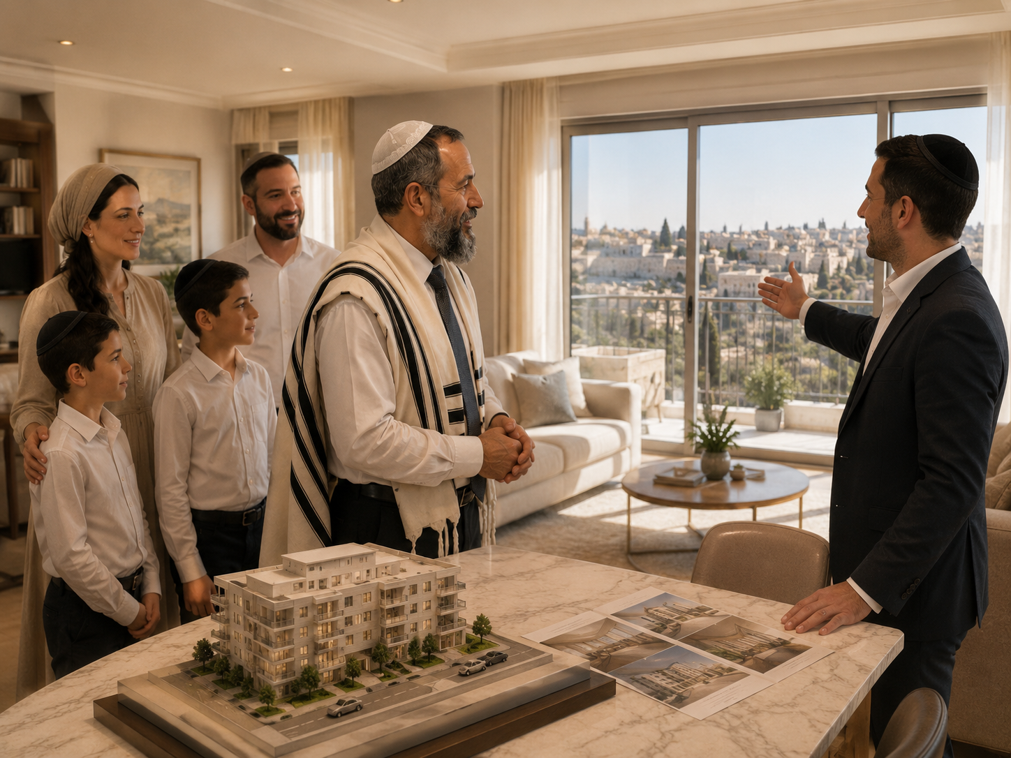 מתן בחירה ראשונה לכהן בין אפשרויות נדל״ן כדוגמה לליטול מנה יפה ראשון